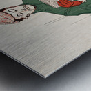 Man reading book 1893 by Edward Penfield Metal print