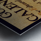 Golf Calendar 1899 by Edward Penfield Metal print