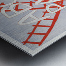 About Paris 1895 by Edward Penfield Metal print