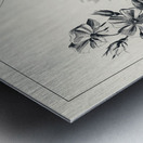 Trout Flies  Metal print