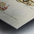 Colourful and surreal illustrations of fishes and sea horse found in Moluccas Indonesia and the East Indies by Louis Renard 1678 -1746 from Histoire naturelle des plus rares curiositez de la mer des Indes 1754. Impression metal