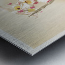 Dendrobium wardianum from Reichenbachia Orchids 1888-1894 illustrated by Frederick Sander 1847-1920.  Metal print