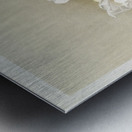 Dendrobium formosum from Reichenbachia Orchids 1888-1894 illustrated by Frederick Sander 1847-1920.  Metal print