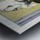 Mme Ida Rubinstein dans La Dame aux Cam&eacutelias 1923 fashion illustration  by George Barbier.  Metal print