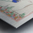 Laissez-moi-feule! from Les Feuillets dArt 1919 fashion illustration by George Barbier. Metal print