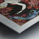 LArbre de science: Robe du soir de Doeuillet 1914 fashion illustration  by George Barbier.  Metal print