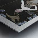 Le Gout des Laques 1920 fashion illustration  by George Barbier. Metal print