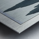 La Villa dEste: France XXe siecle 1923 fashion illustration  by George Barbier.  Metal print