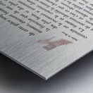 Autours Simples 1915 fashion illustration by George Barbier.  Metal print