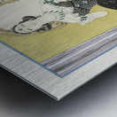 Mme Ida Rubinstein dans la dame aux cam&eacutelias / Robe de Worth from Gazette du Bon Ton. Art- Modes & Frivolit&eacutes No. 5 1923 fashion illustration by George Barbier.  Metal print