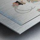 Le Coq du Village 1922 fashion illustration  by George Barbier.  Metal print