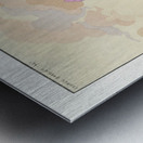 Elle et Lui 1922 fashion illustration  by George Barbier.  Metal print