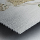 Rosalinde: Robe du soir 1922 fashion illustration  by George Barbier.  Metal print