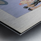 Au Lido Plate no. 14 1920 fashion illustration  by George Barbier. Metal print