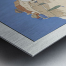 La flute de Pan 1923 fashion illustration  by George Barbier.  Metal print