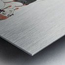 LEmpire du monde: Robe du soir de Worth from Gazette du Bon Ton. Art- Modes & Frivolit&eacutes No. 6 1924 fashion illustration  by George Barbier.  Metal print