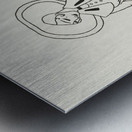 No. 8 9 p. 26. from Gazette du Bon Ton 2e ann&eacutee ca.1913 fashion illustration  by George Barbier.  Metal print