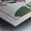 Les Colchiques 1914 fashion illustration  by George Barbier.  Metal print