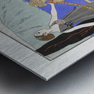 Isola Bella Robes du soir de Redfern 1914 fashion illustration  by George Barbier.  Metal print