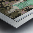 La premiere imprudence: Robe du soir de Beer 1921 fashion illustration  by George Barbier.  Metal print