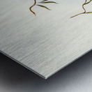 Forty-spotted Pardalote Pardalotus quadragintus illustrated by Elizabeth Gould 1804–1841 for John Gould’s 1804-1881 Birds of Australia  Metal print