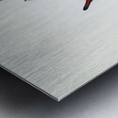 Red-eared Finch Estrelda oculea illustrated by Elizabeth Gould 1804–1841 for John Gould’s 1804-1881 Birds of Australia  Metal print