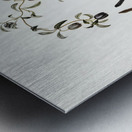 Long-tailed Wren Malurus longicaudus illustrated by Elizabeth Gould 1804–1841 for John Gould’s 1804-1881 Birds of Australia  Metal print