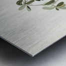 White-faced Xerophila Xerophila leucopsis illustrated by Elizabeth Gould 1804–1841 for John Gould’s 1804-1881 Birds of Australia  Metal print