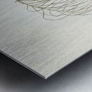 Little Lorikeet Trichoglossus pusillus illustrated by Elizabeth Gould 1804–1841 for John Gould’s 1804-1881 Birds of Australia  Metal print