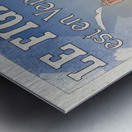 Reclamebiljet voor Le Figaro 1885 Poster by Jules Chéret Metal print