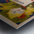 Aux Buttes Chaumont 1890 Poster by Jules Chéret Metal print