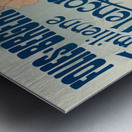 Émilienne D’alençon 1898 Poster by Jules Chéret Metal print