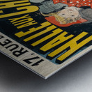 Halle Aux Chapeaux 1888 Poster by Jules Chéret Metal print