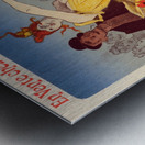 L’amant Des Danseuses 1896 Poster by Jules Chéret Metal print