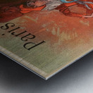 Paris Illustré Poster by Jules Chéret Metal print