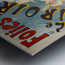 Folies-Bergère Le Miroir 1892 Poster by Jules Chéret Metal print