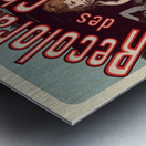 Eau De Sirènes 1900 Poster by Jules Chéret Metal print