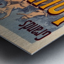 Magasins Du Louvre 1899 Poster by Jules Chéret Metal print