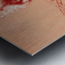 Maîtres de l’Affiche 1899 Illustration by Jules Chéret Metal print