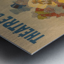 Theatre de L’Opera 1895-1900 Poster by Jules Chéret Metal print