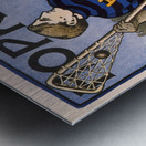 Hopkins 1905 Poster by Bristow Adams American 1875 – 1956 Metal print