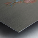 Design for a Pendant Illustration by Eugène Samuel Grasset Metal print