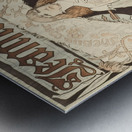 Jeanne d’Arc-Sarah Bernhardt 1889-1894 Poster by Eugène Samuel Grasset Metal print