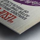 Hallelujah baby! 1967 Hilary Knight American 1926-? Artcraft Lithograph Poster Metal print