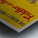 Fiddler on the Roof 1967 1905–1970 Artcraft Lithograph Poster Impression metal