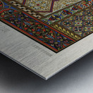 Middle-Ages pattern. 1888 edition Lornement Polychrome by Albert Racine 1825–1893. Metal print