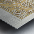 Russian pattern. 1888 edition Lornement Polychrome by Albert Racine 1825–1893. Metal print