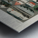 Japan pattern Lornement Polychrome 1888 by Albert Racinet 1825-1893. 1888 edition. Metal print