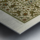 Indo-Persian pattern. 1888 edition Lornement Polychrome by Albert Racine 1825–1893. Metal print