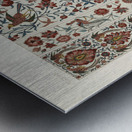 Persian pattern Lornement Polychrome 1888 by Albert Racinet 1825-1893. 1888 edition. Metal print